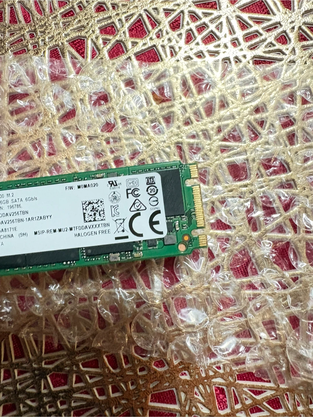 Micron with heat Sink FinalCool 256GB M.2 SATA SSD - photo 2