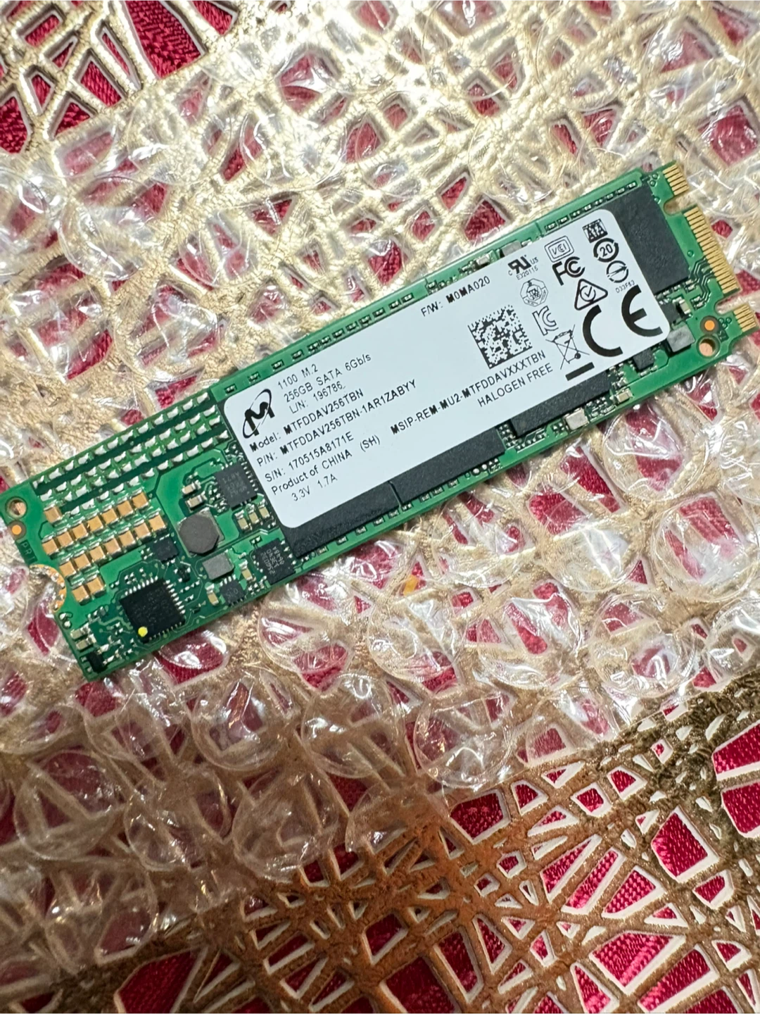 Micron with heat Sink FinalCool 256GB M.2 SATA SSD - photo 3