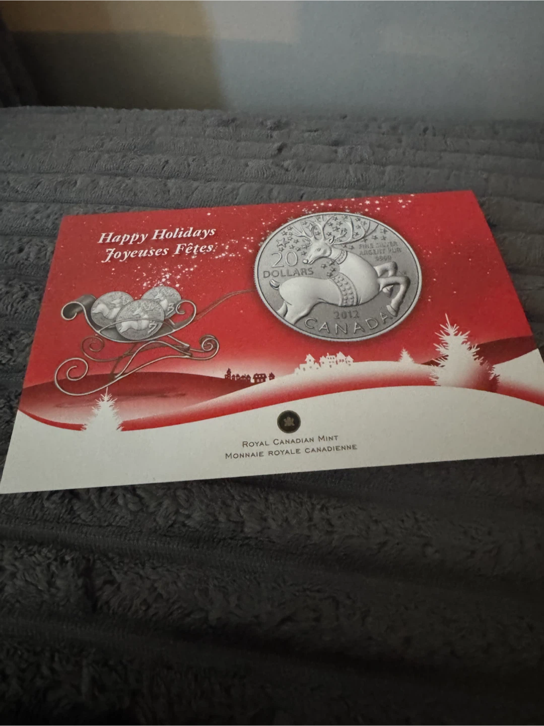 2012 Canada 20 Dollar Silver Coin - Farewell to the Penny