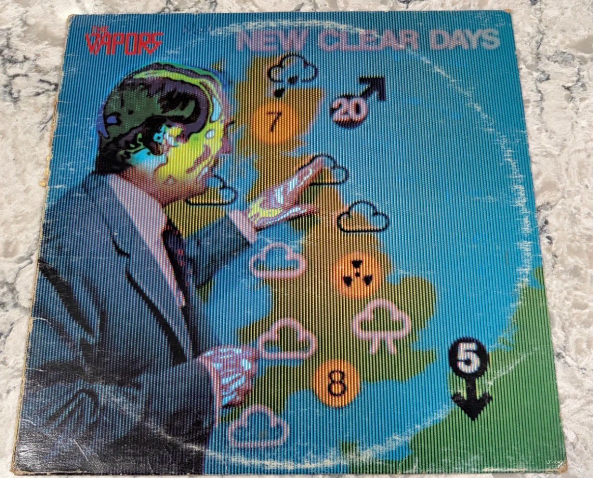 The Vapors New Clear Days LP 1980 🇨🇦 Original (LT-1049)