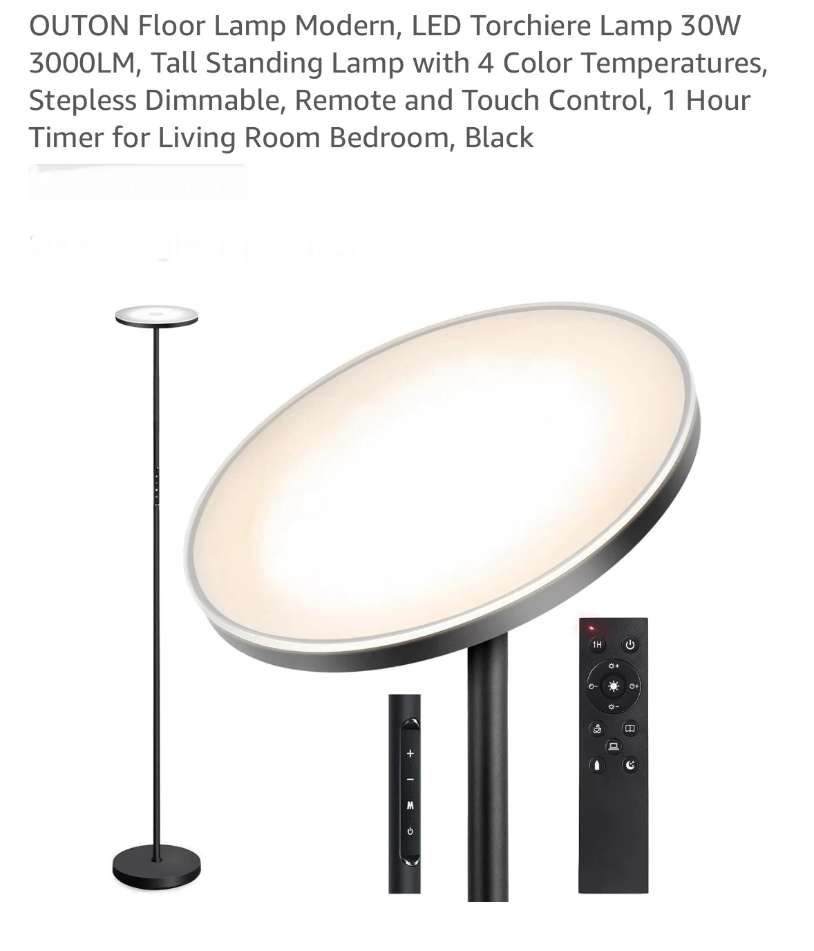 OUTON Modern LED Floor Lamp
