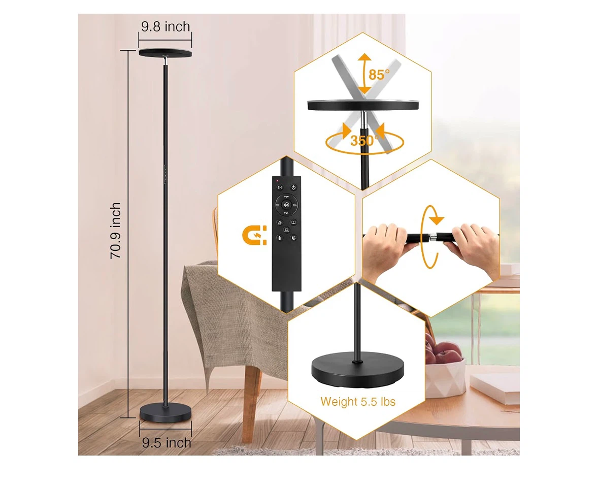 OUTON Modern LED Floor Lamp - photo 4