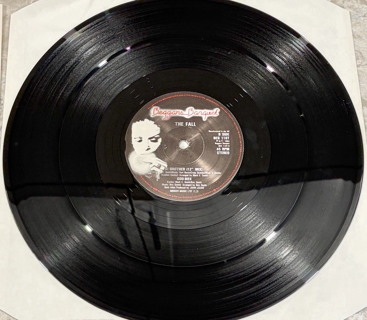 The Fall Oh! Brother Record 1984 UK Beggars Banquet (BEG 110T) - photo 5