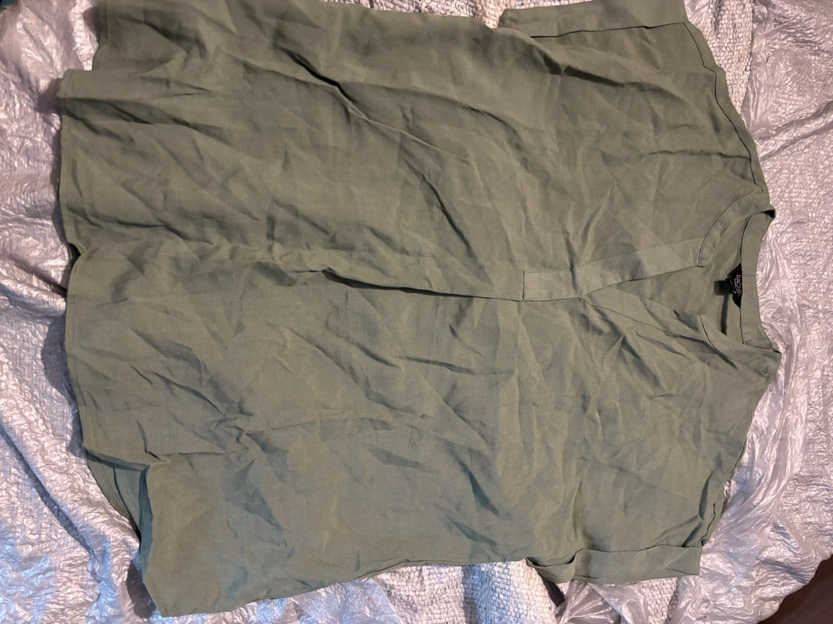 NWOT Rachel Rachel Roy Green Blouse XL/TG