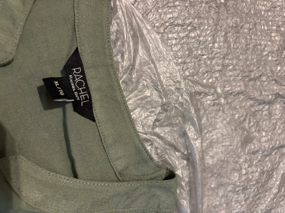 NWOT Rachel Rachel Roy Green Blouse XL/TG - photo 2