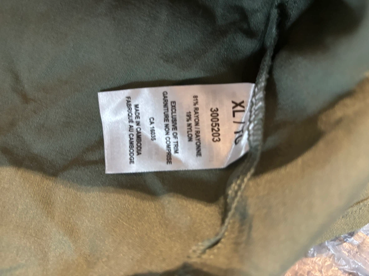 NWOT Rachel Rachel Roy Green Blouse XL/TG - photo 3