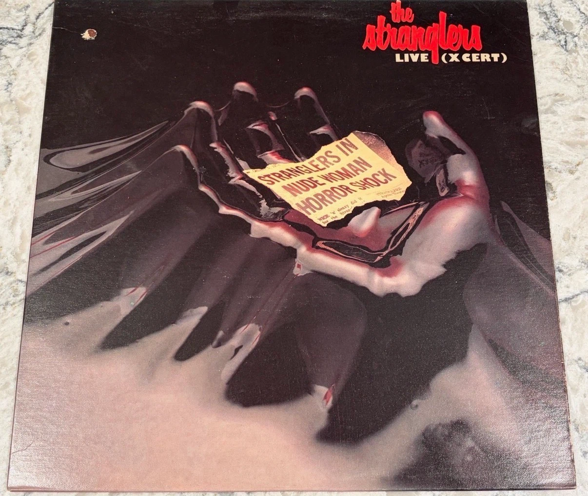 The Stranglers – Live (X Cert) Vinyl Record 1979 🇨🇦 (UALA-30224)