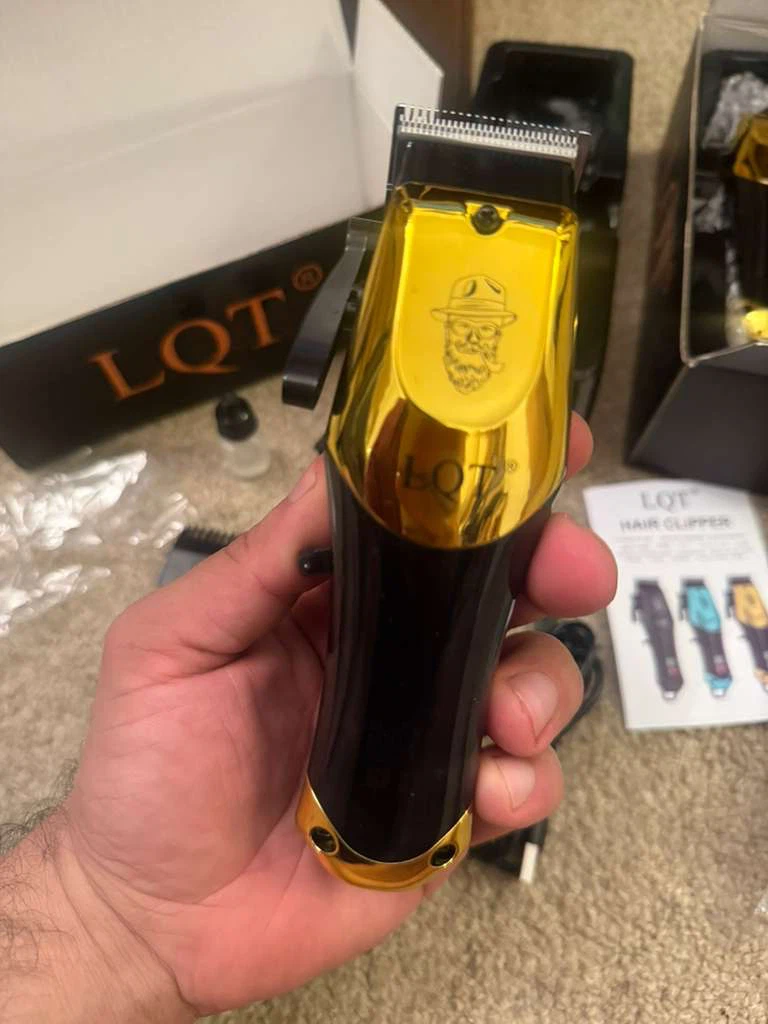 LQT Professional Hair Clippers - Gold & Black - photo 5