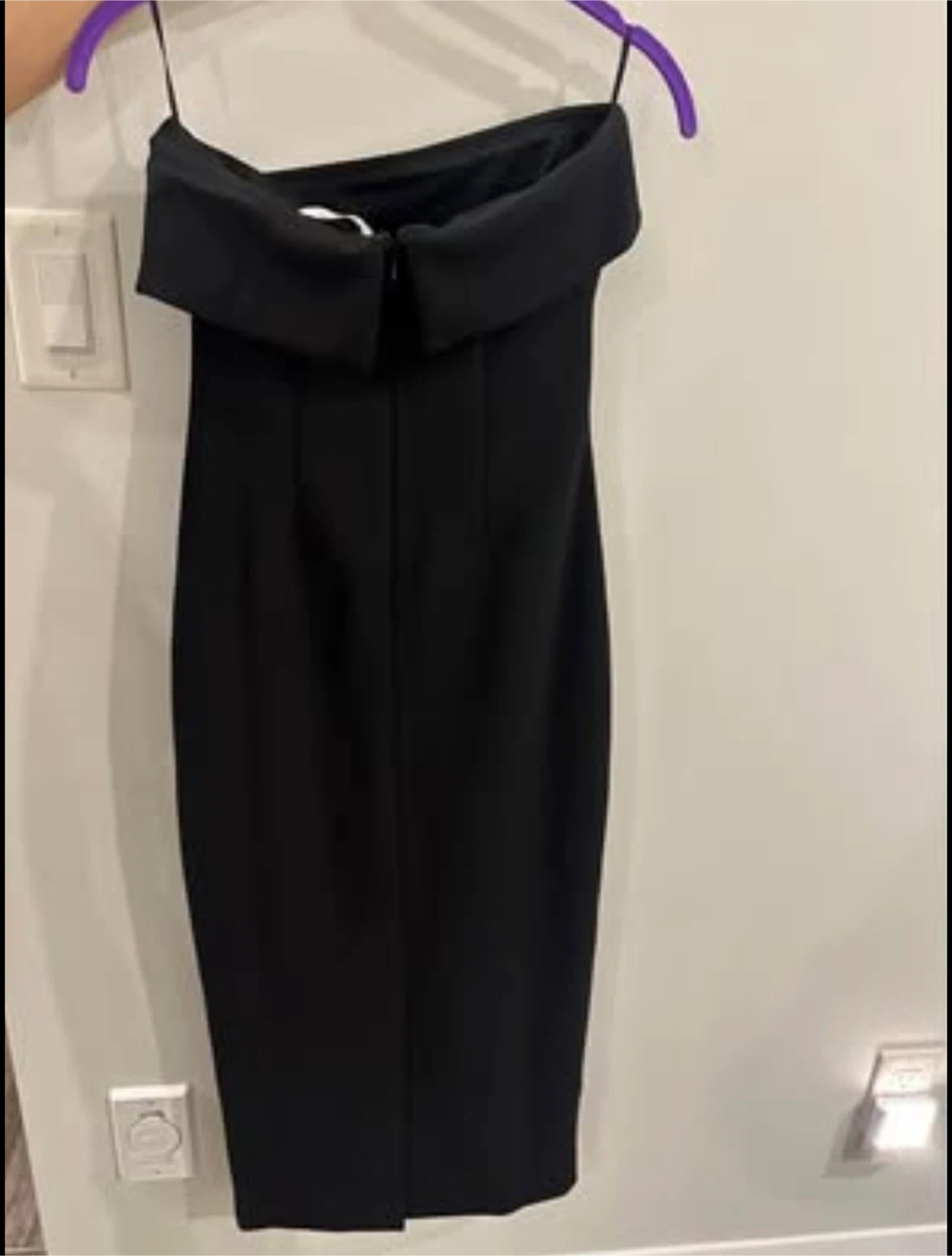 Babaton Black Off-the-Shoulder Eyecatcher Dress XS - photo 3