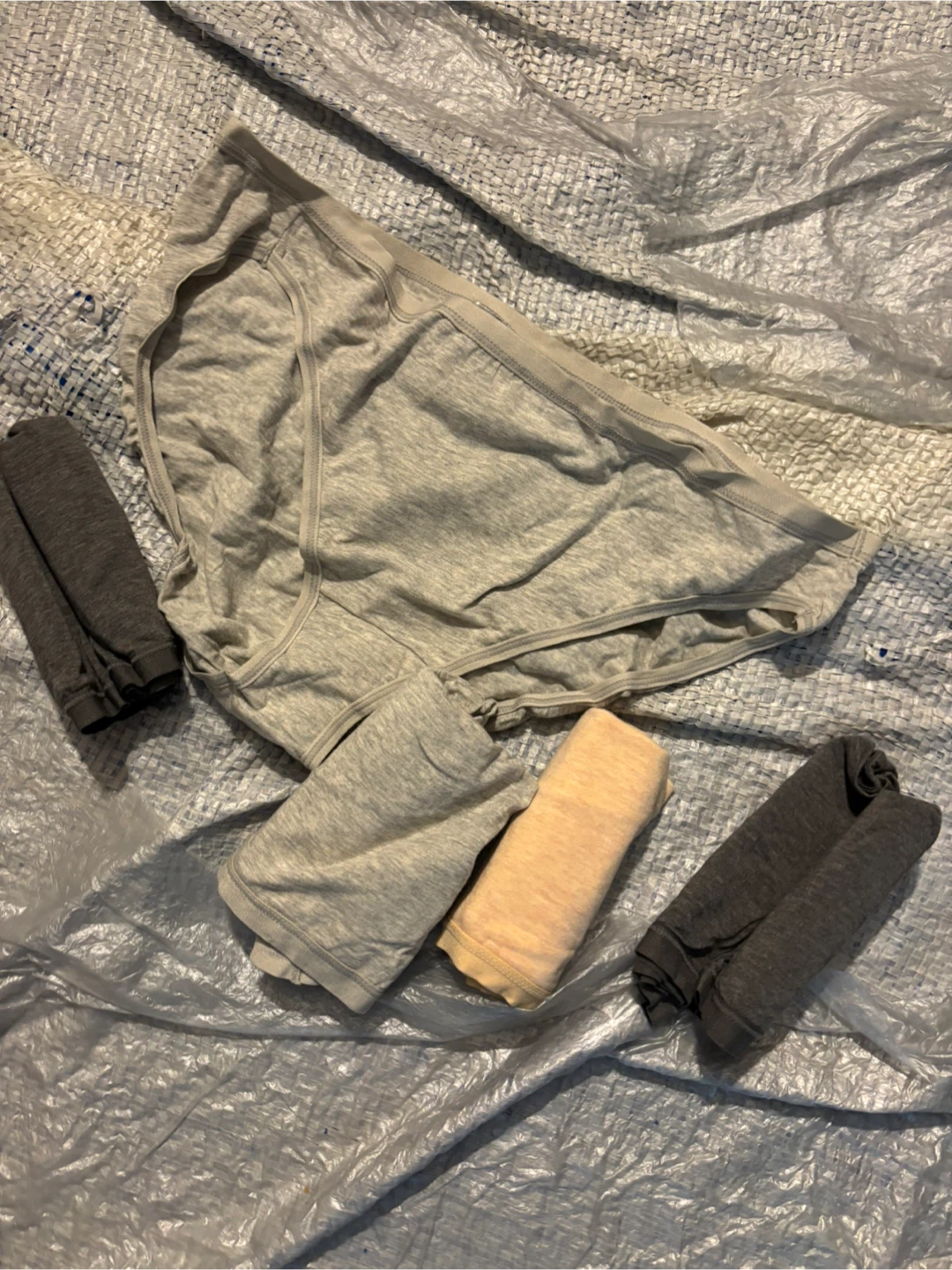 NWOT 5pc Black Bow Organic Cotton Underwear (XL/TG)