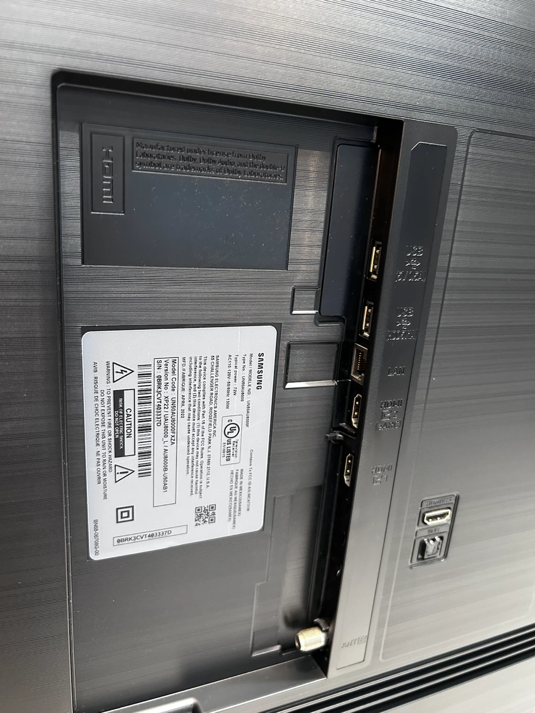 Samsung 50” Smart TV 4K UHD Series 8000 - photo 5