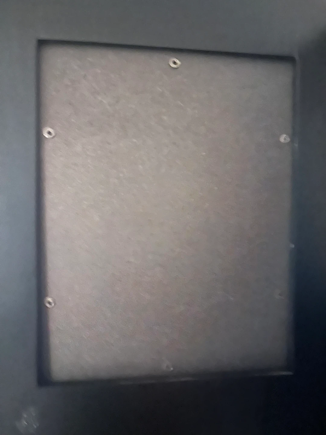 Black 6-Panel Folding Photo Frame Room Divider - photo 3