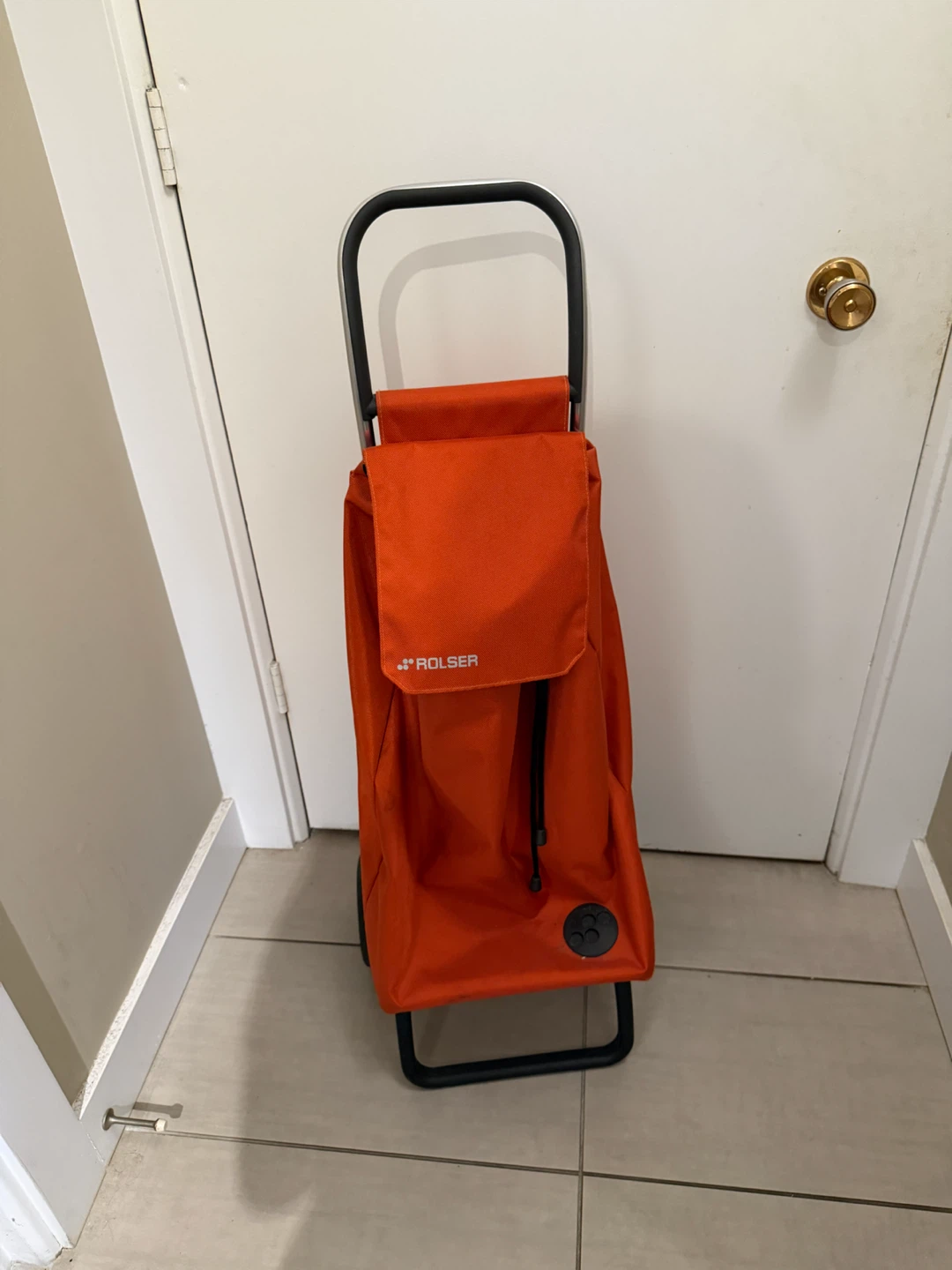 Rolser Orange Shopping Trolley