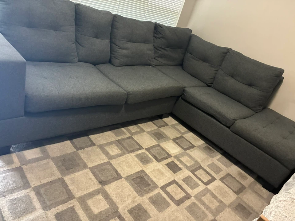 Dark Grey Sectional Sofa