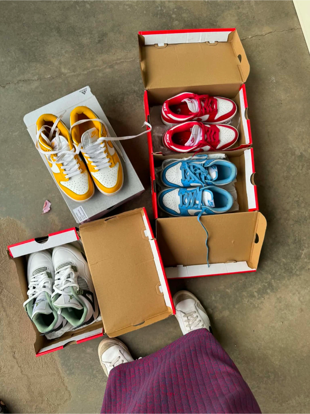 Nike Dunks and Air Jordans