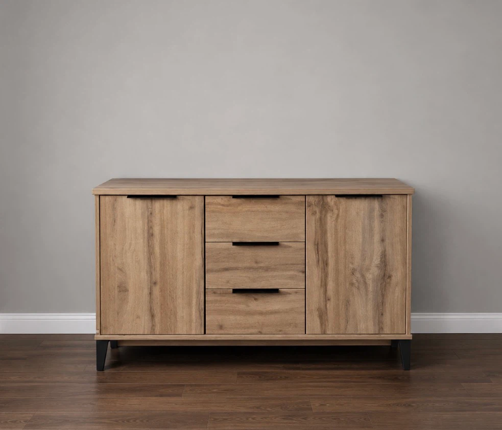 New 3-Drawer Storage Sideboard Buffet