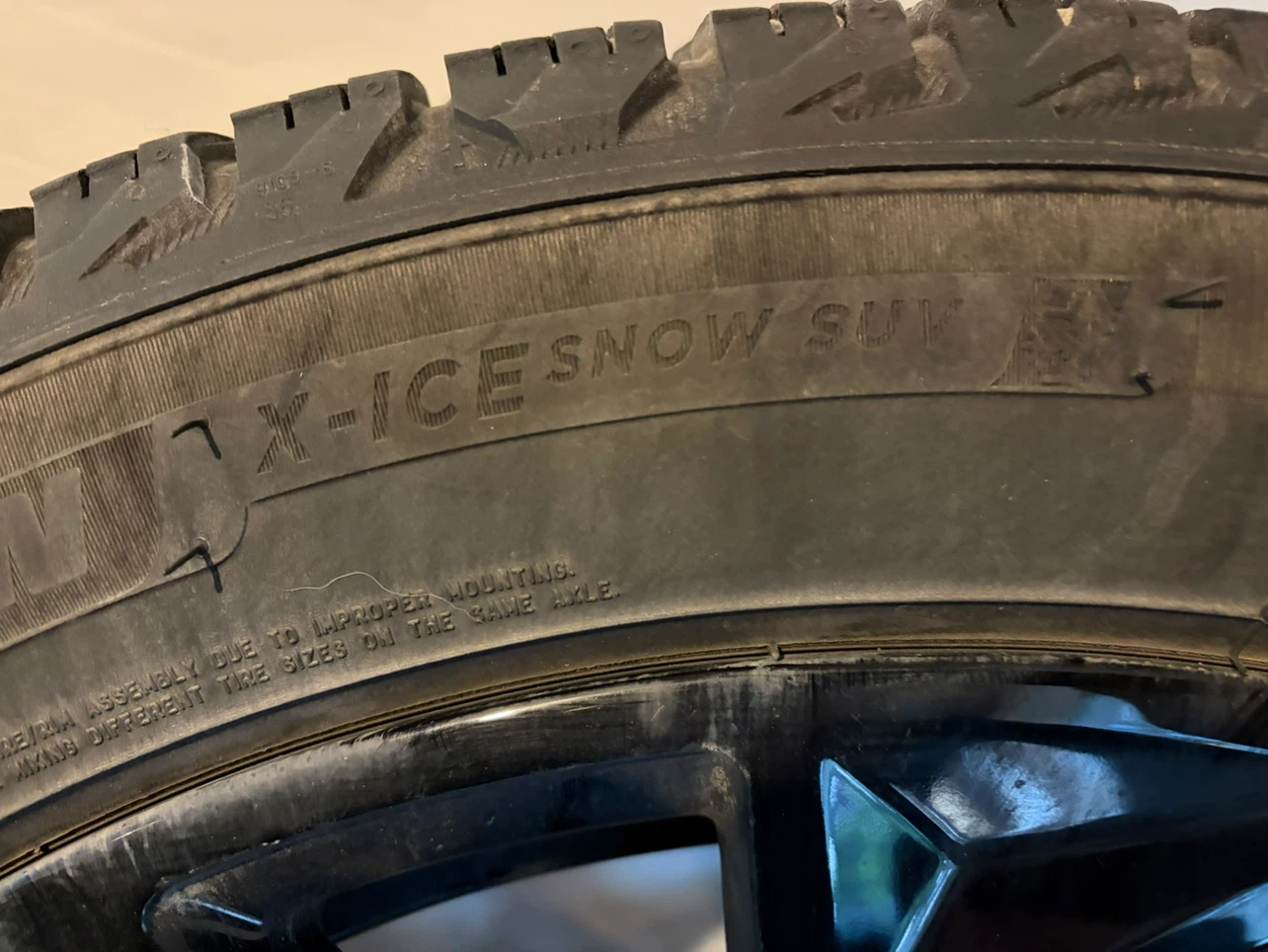 Rims + Michelin X-Ice Snow SUV Winter Tires – 255/45R20 (5x112) - photo 5
