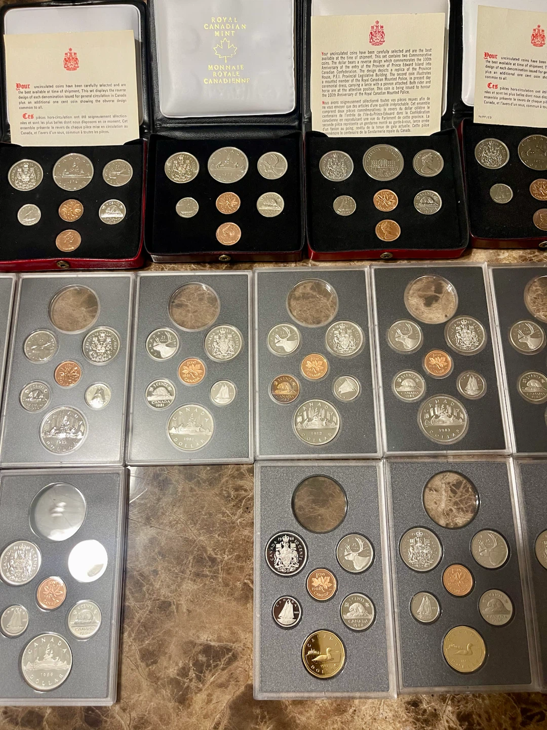 ✨LOTS  PROOF✨Royal Canadian Mint Coin Sets - photo 4