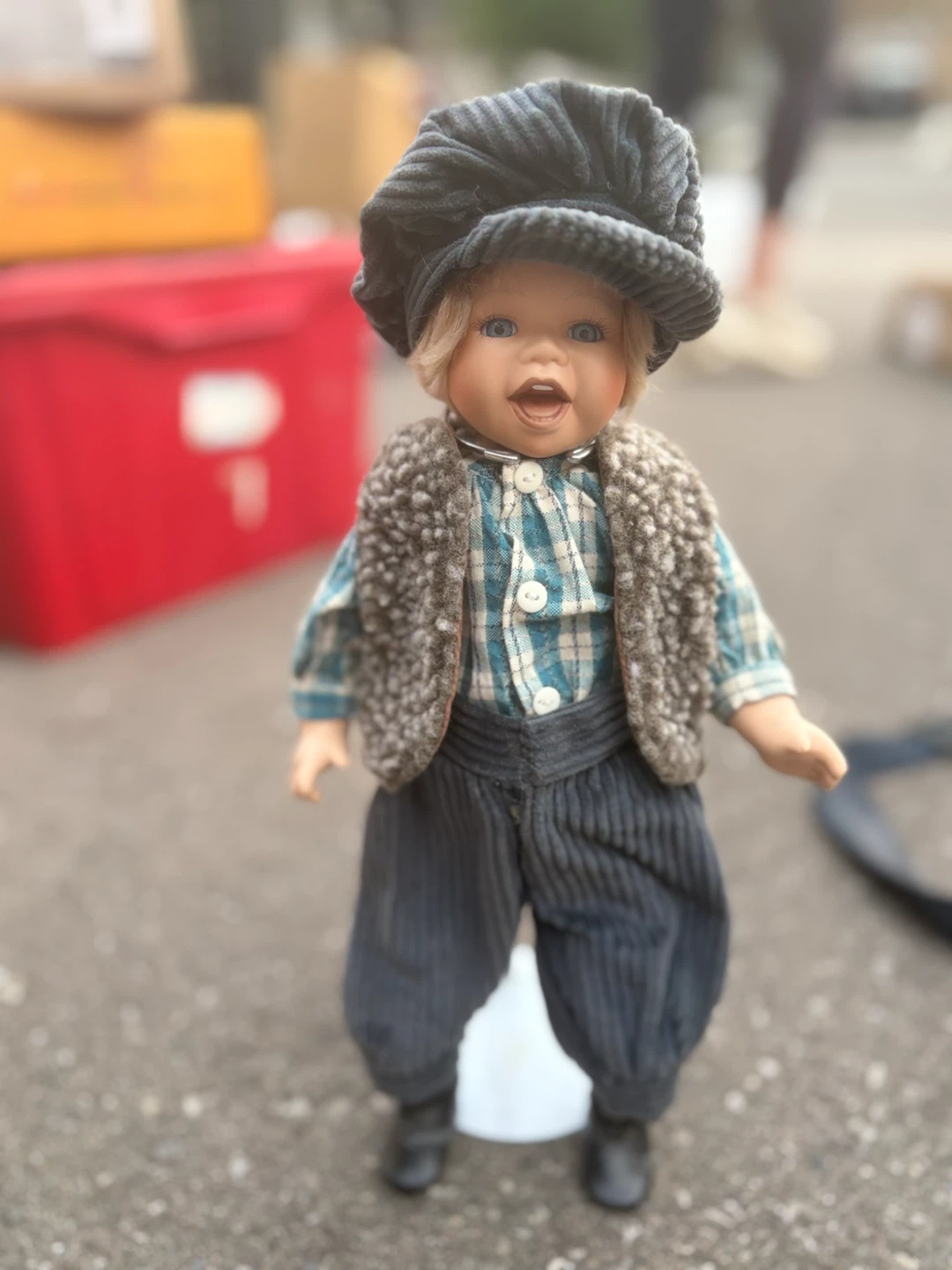 Vintage Porcelain Doll