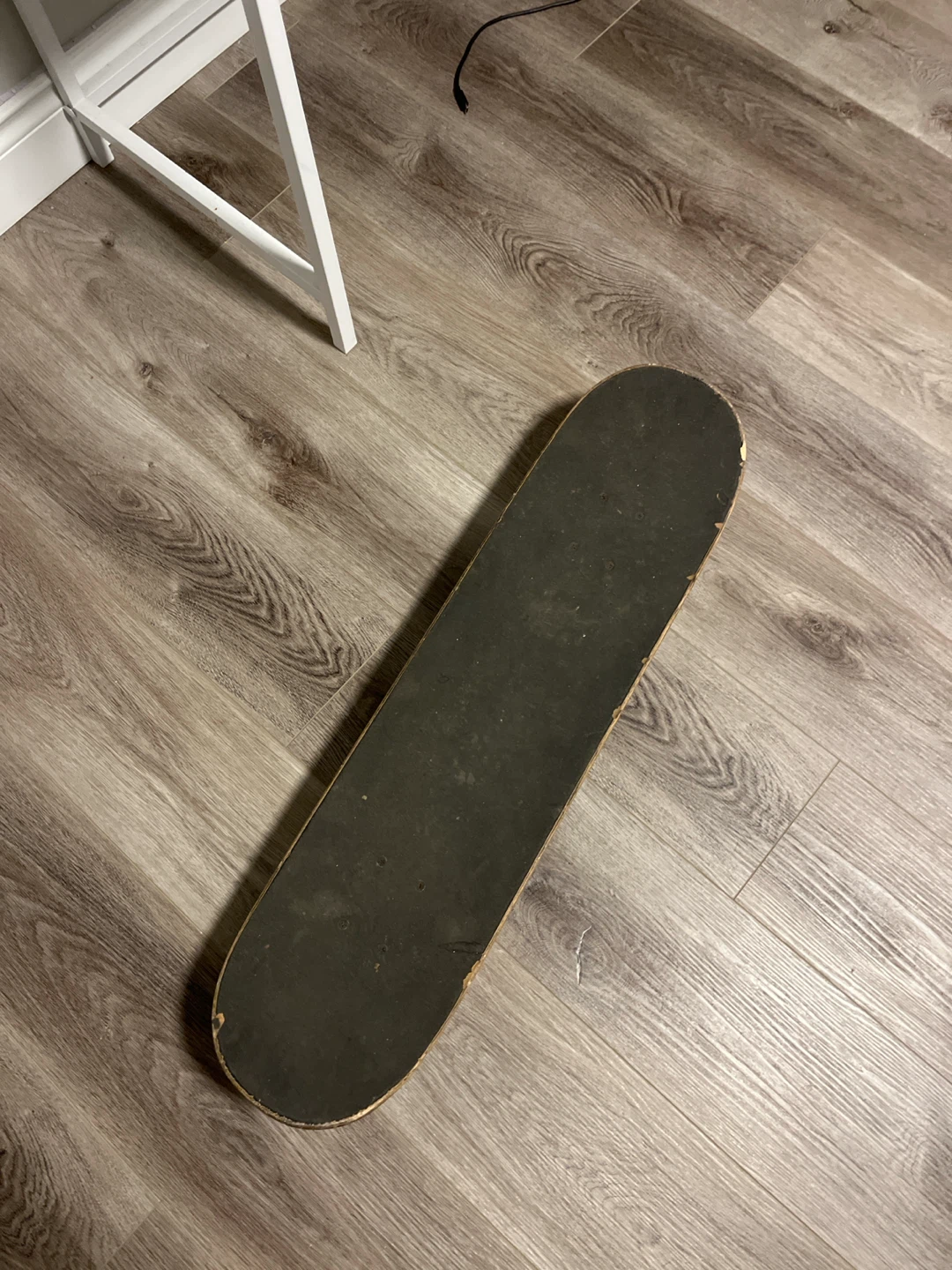 Skateboard with graphic design