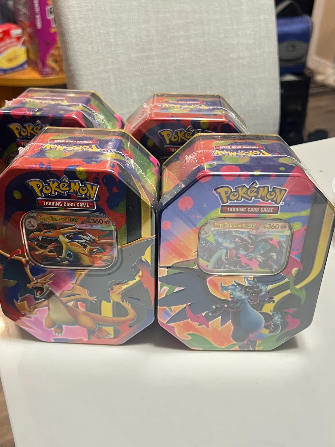 Pokemon Trading Card Game Tins