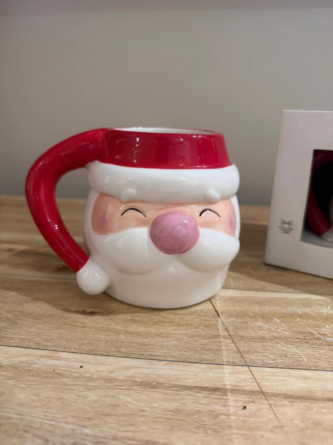 Santa Face Christmas Mug