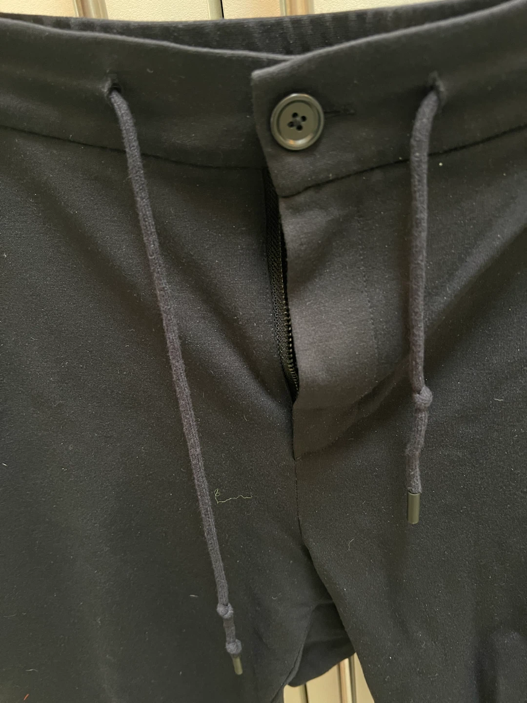 Patrick Assaraf M Stretch Drawstring Track Pants - photo 2