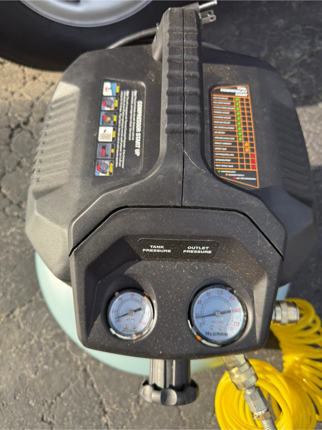 McGraw 6 Gallon Air Compressor - photo 3