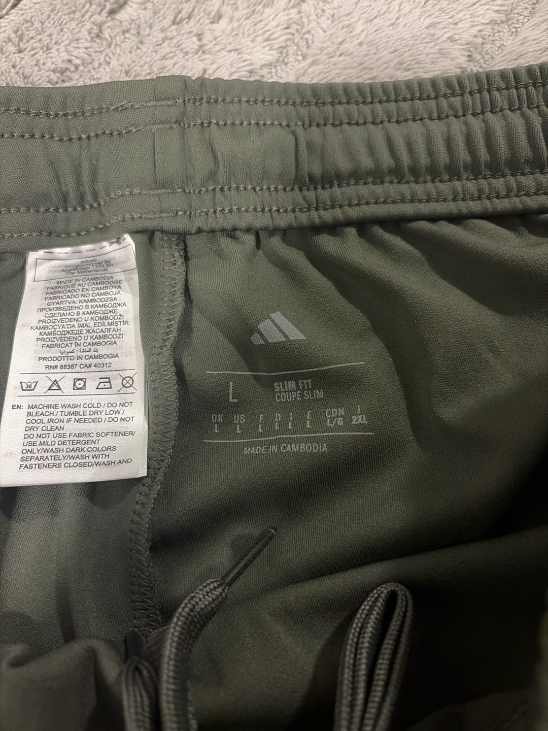 Adidas Real Madrid Slim Fit Pants - photo 2