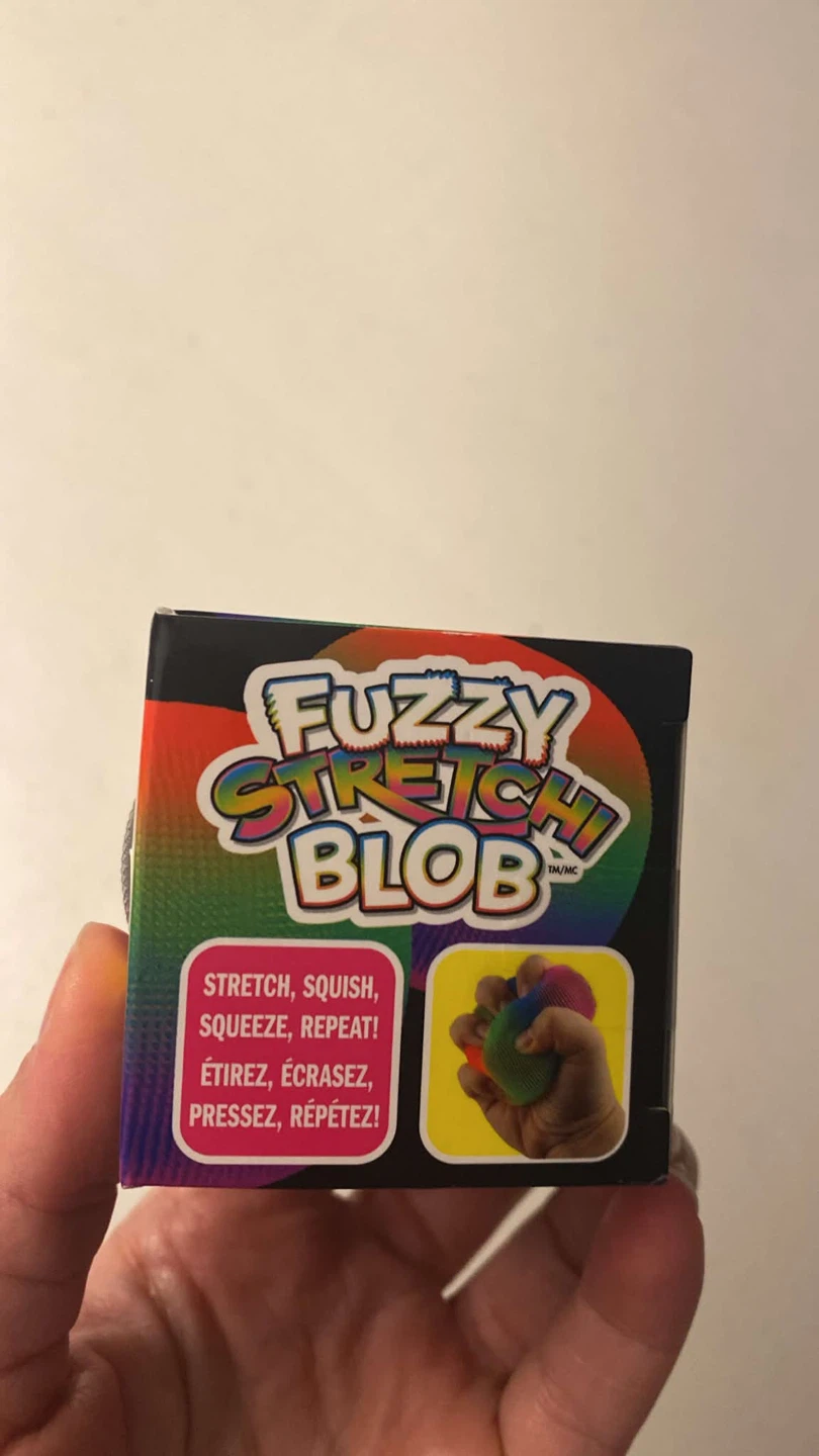 Fuzzy Stretch Blob Sensory Toy - photo 2