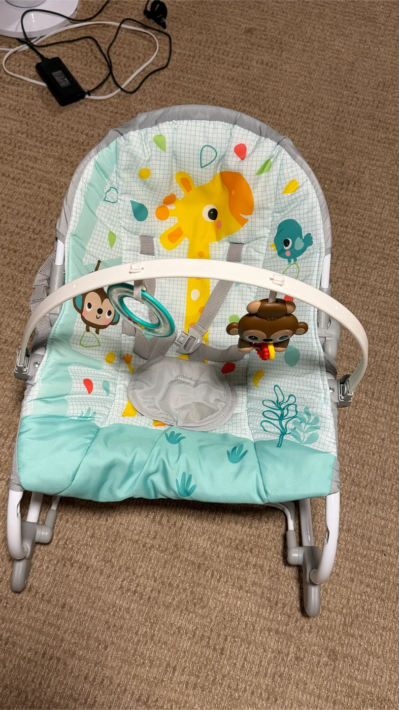 Bright Starts Giraffe Baby Bouncer - photo 2