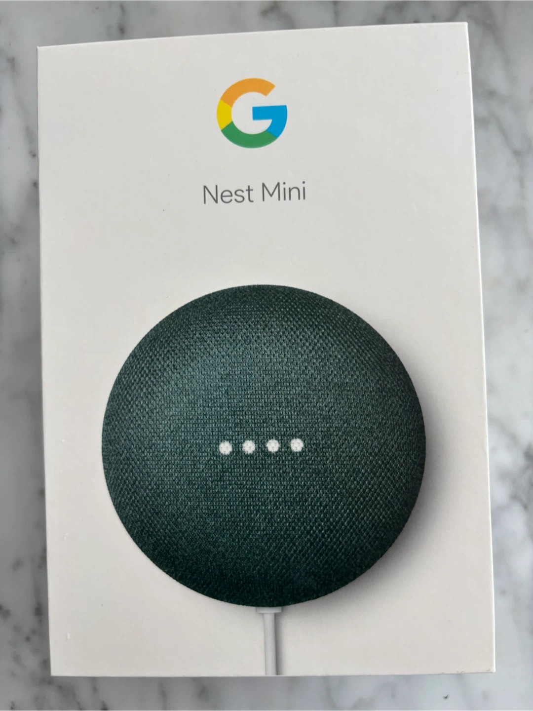 Google Nest Mini Smart Speaker - Charcoal