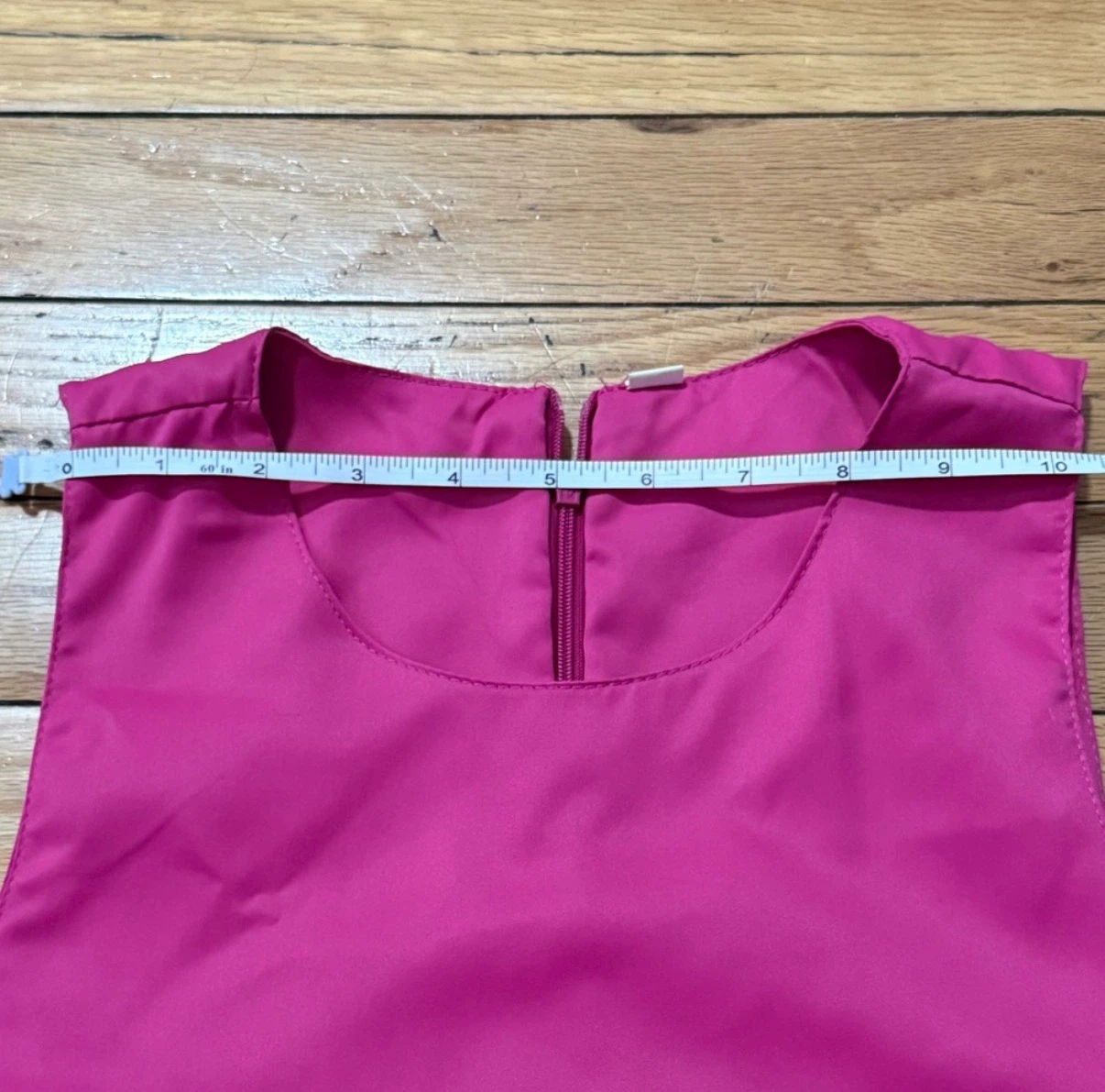 Fuchsia Pink Ruffle Two Piece Skirt Set XS - photo 5