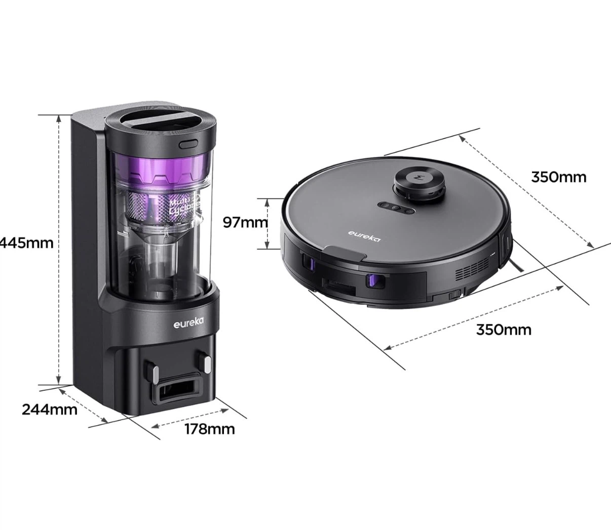 New Eureka NER E10s Robot Vacuum Cleaner - photo 2