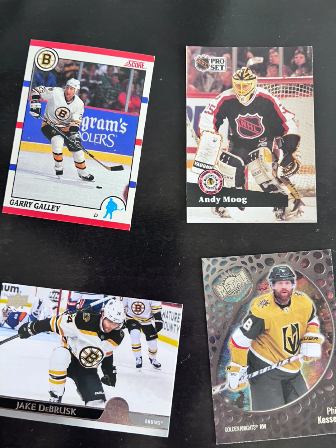 Collection of various NHL Hockey Cards