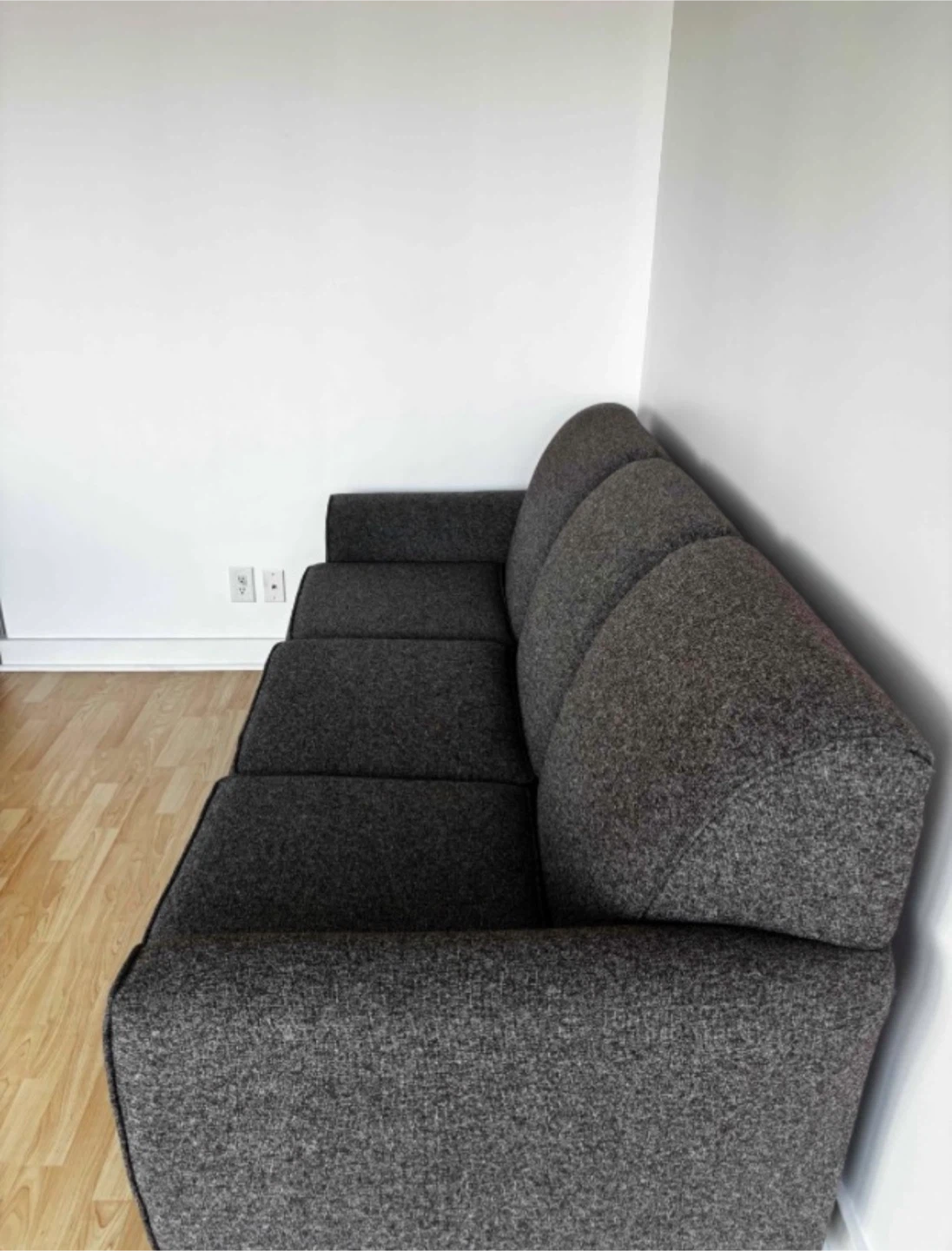 Charcoal Grey 3-Seat Sofa | Great Condition - photo 3