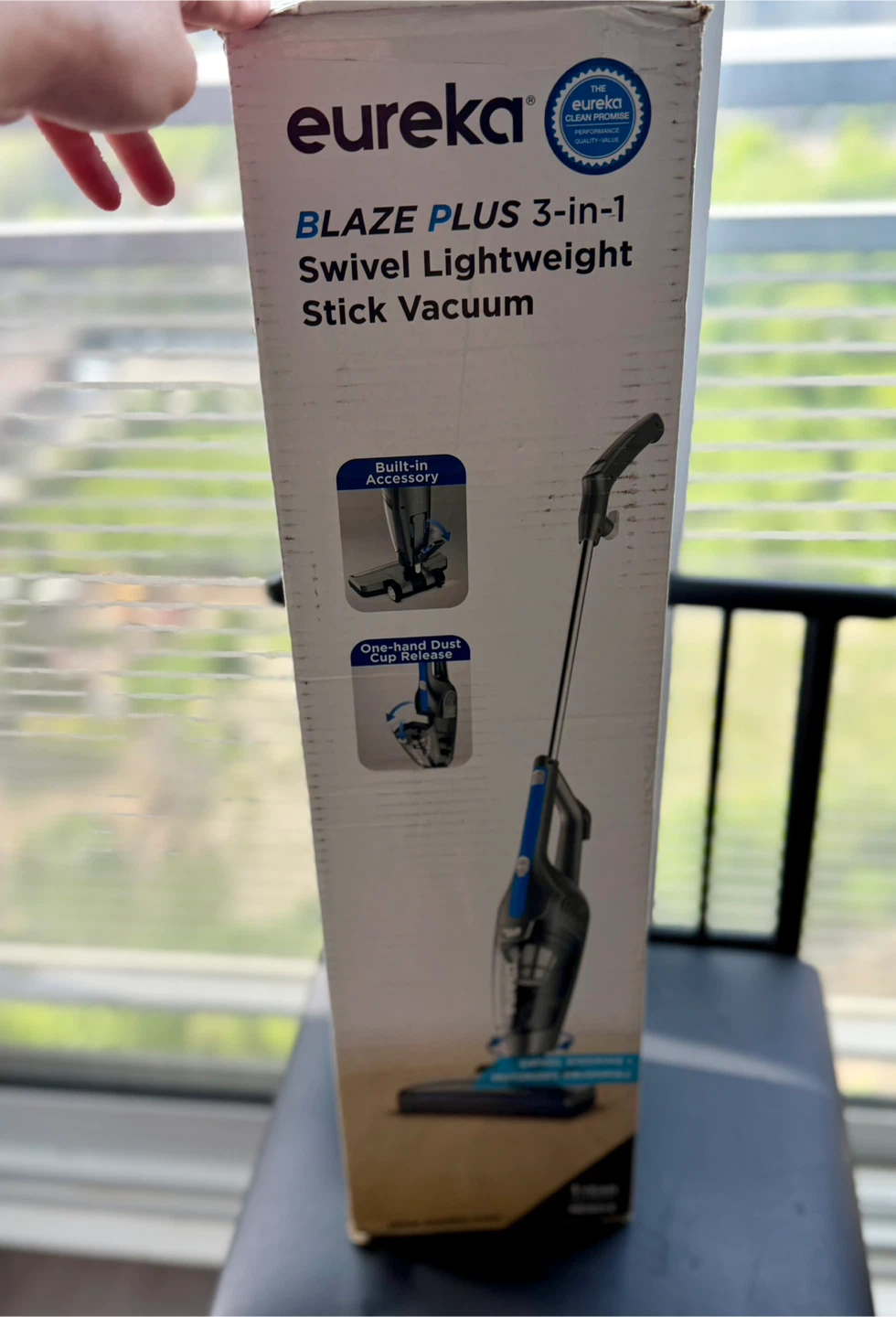 New Eureka Blaze Plus 3-in-1 Stick Vacuum