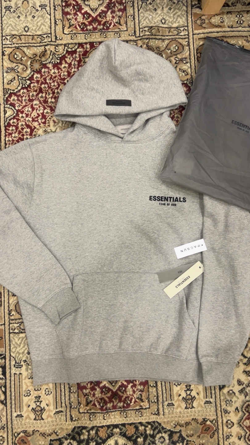 Fear of God Essentials Hoodie Grey
