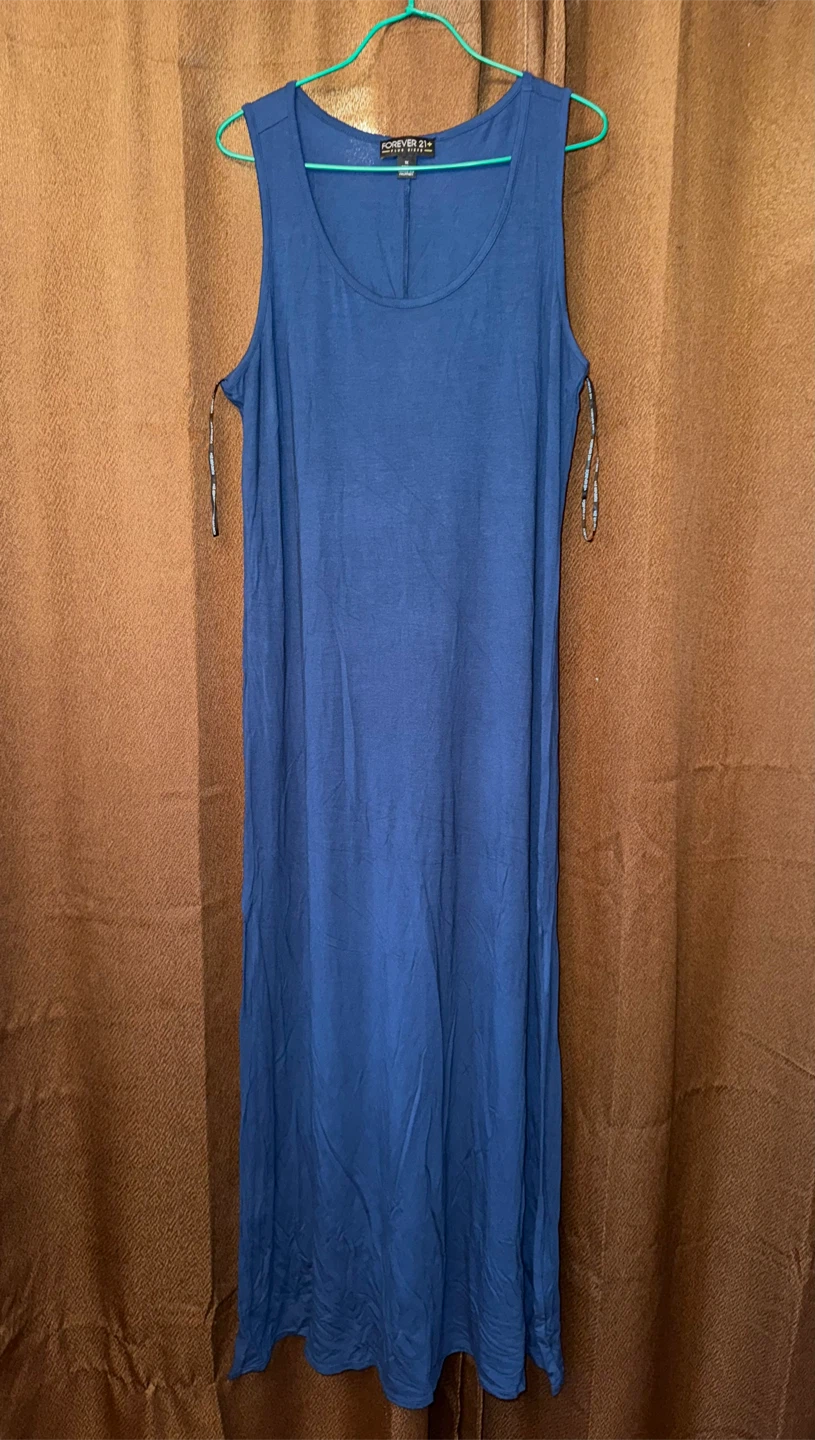 Forever 21+ Blue Maxi Dress
