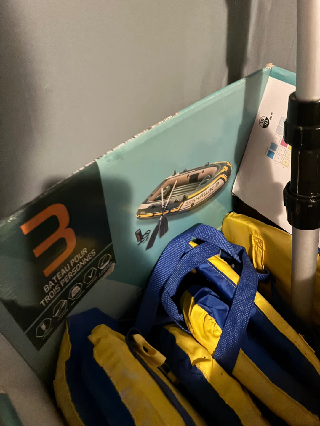 Intex Seahawk 3 inflatable boat - photo 5