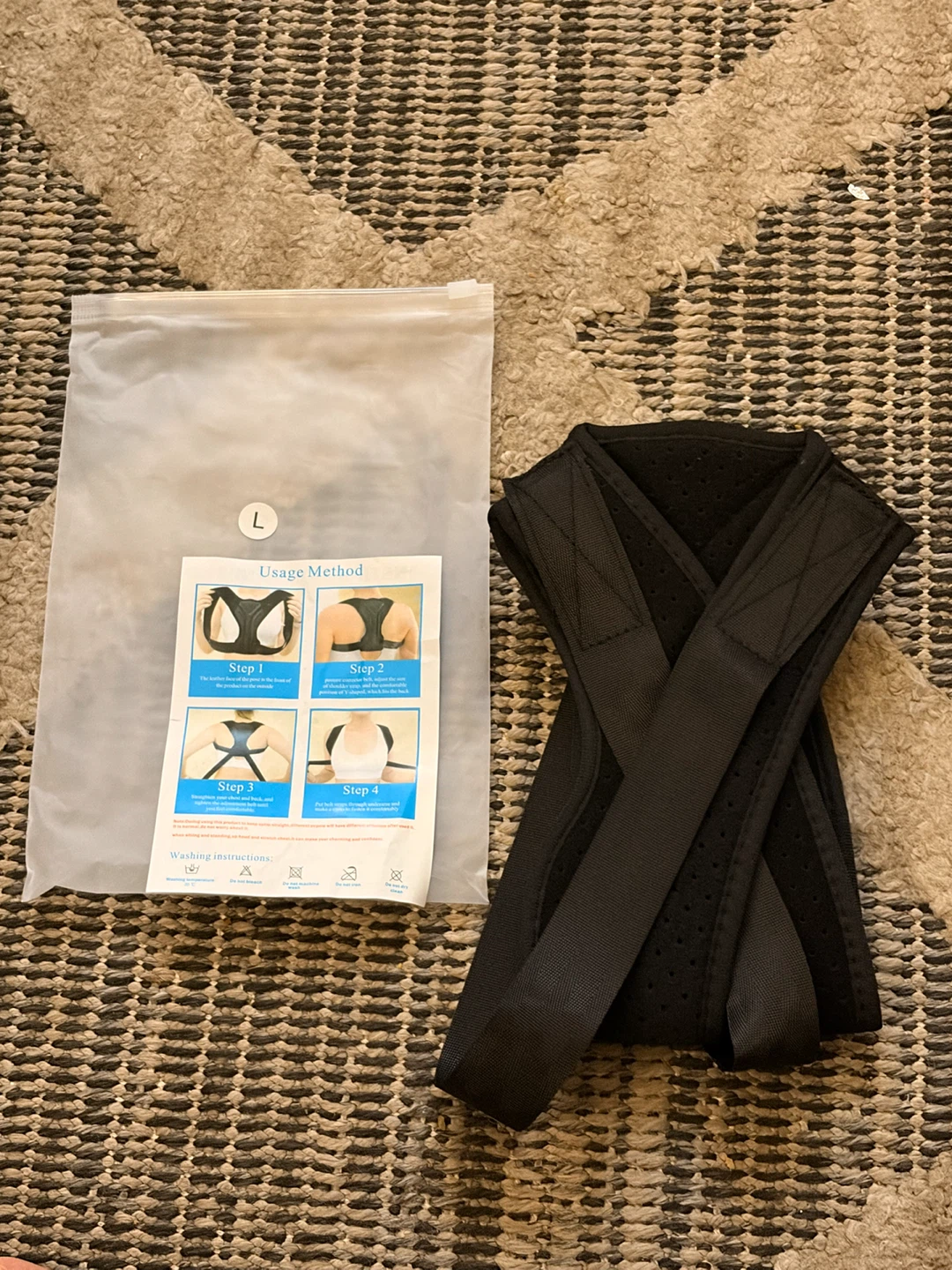 Posture Corrector Brace Size L Back and Shoulders Support Brace