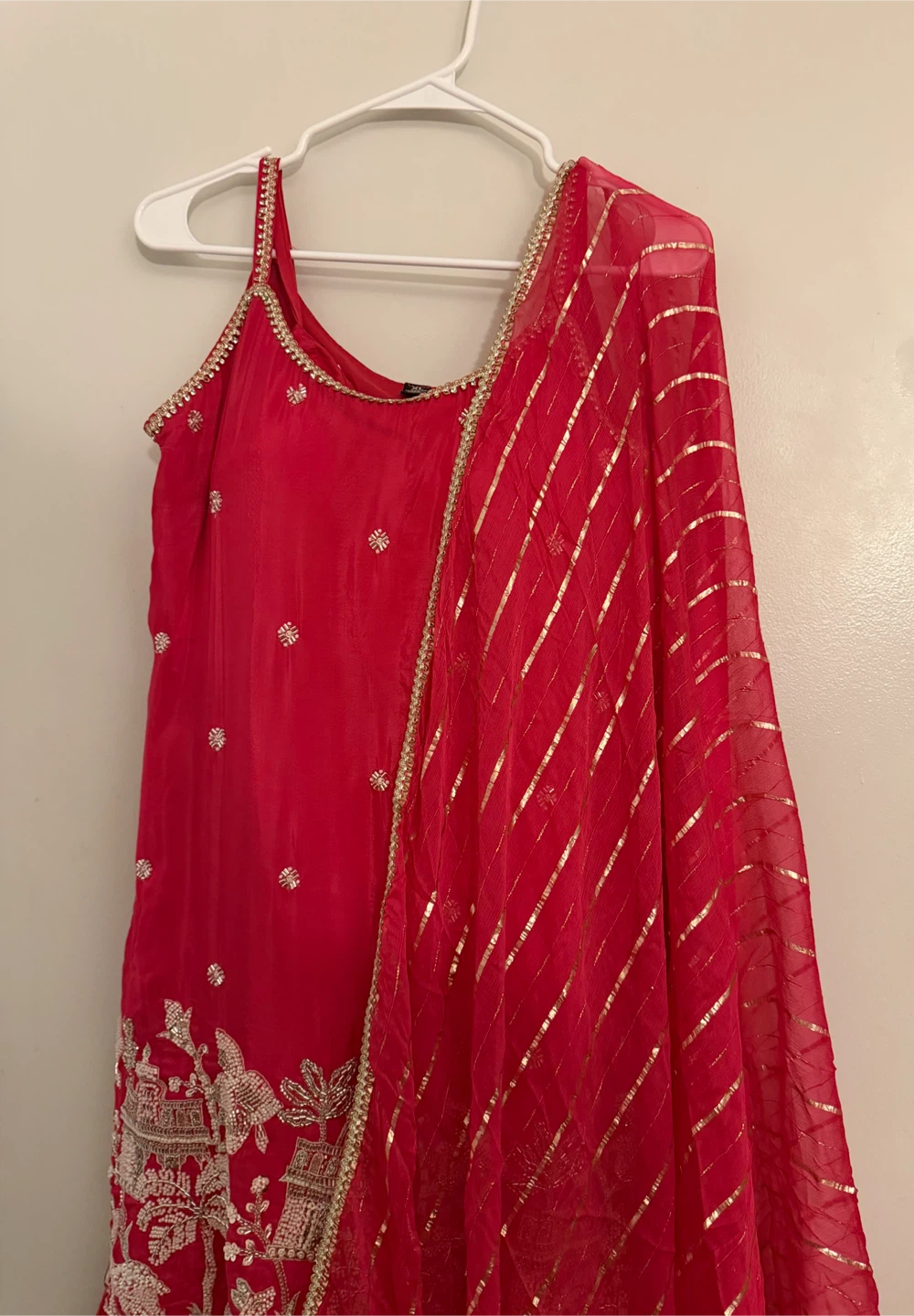 Pink dress with Dupatta - photo 2