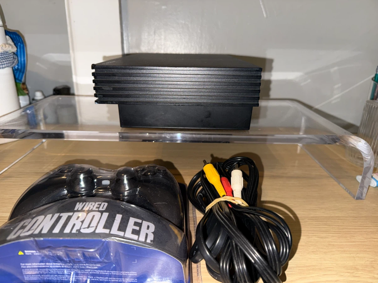 Sony PlayStation 2 Console with Controller and AV Cable - photo 2