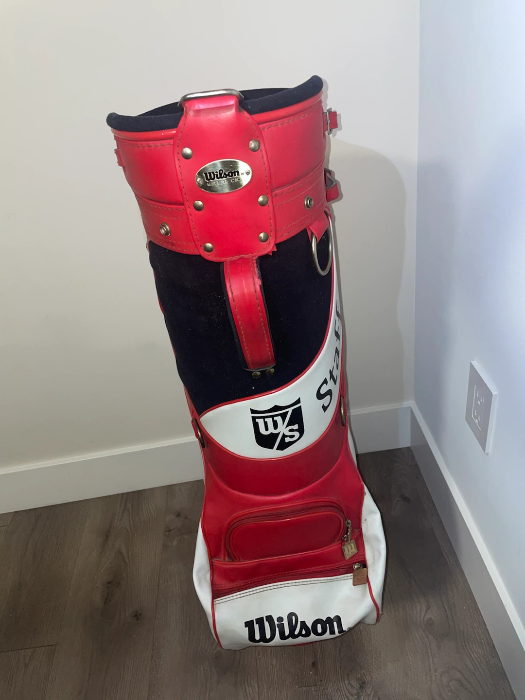 Wilson Staff Golf Bag Red/White