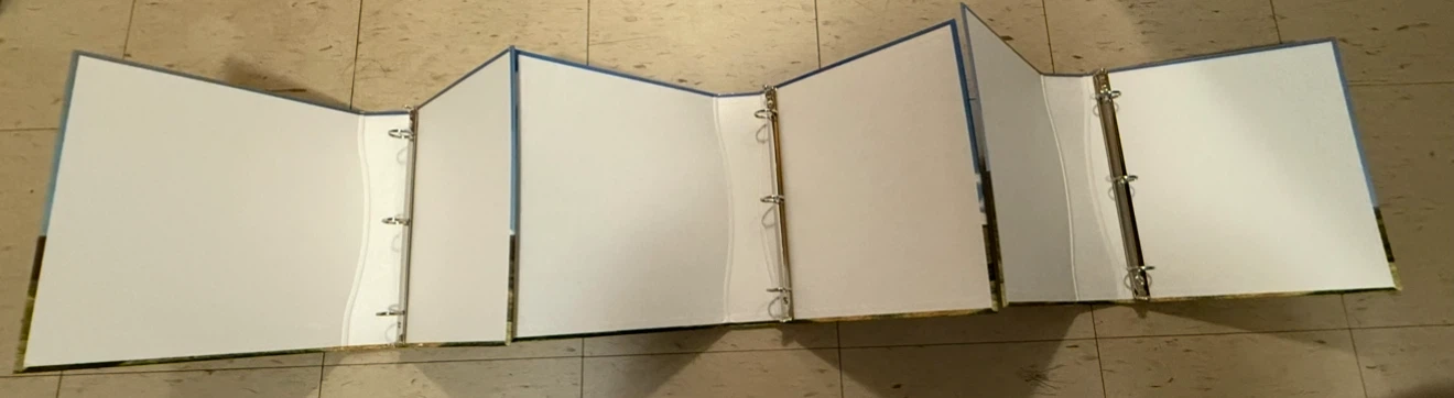 Set of 3 Landscape Binders with Holder - photo 3