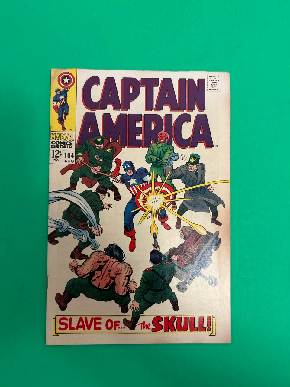Captain America Comics Issue 104 "Slave of the Skull!"