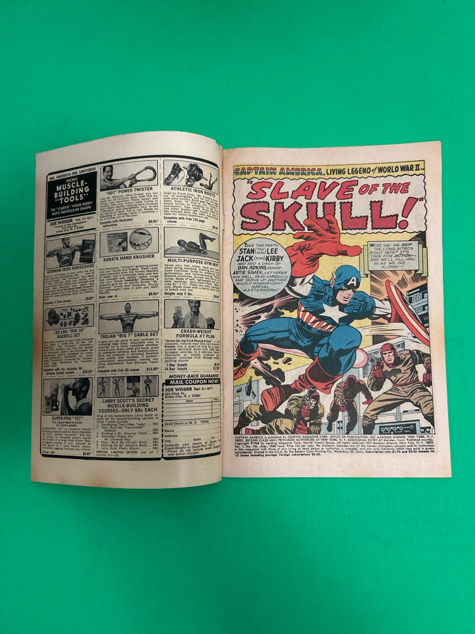 Captain America Comics Issue 104 "Slave of the Skull!" - photo 3