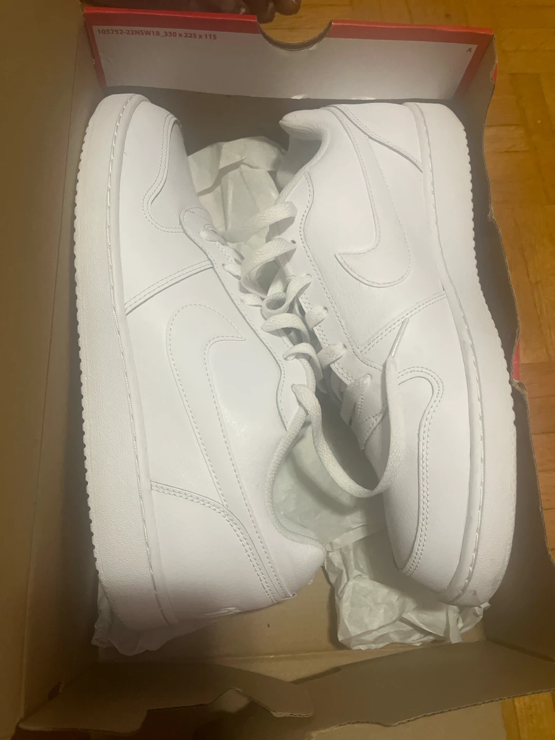 Nike White Low Top Sneakers