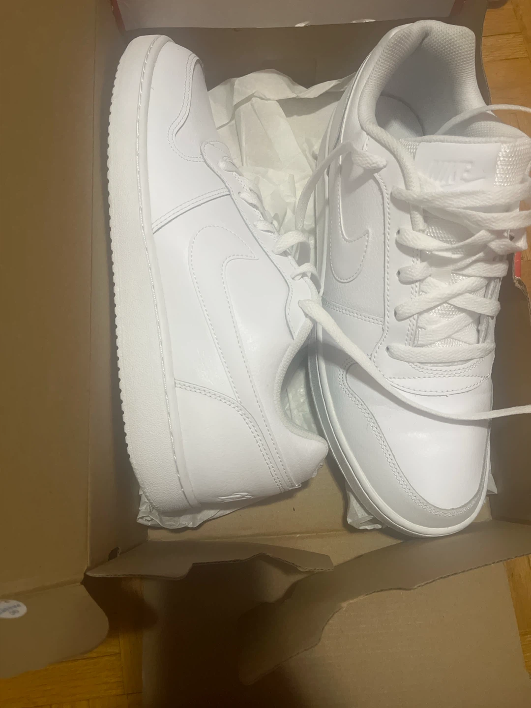 Nike White Low Top Sneakers - photo 2