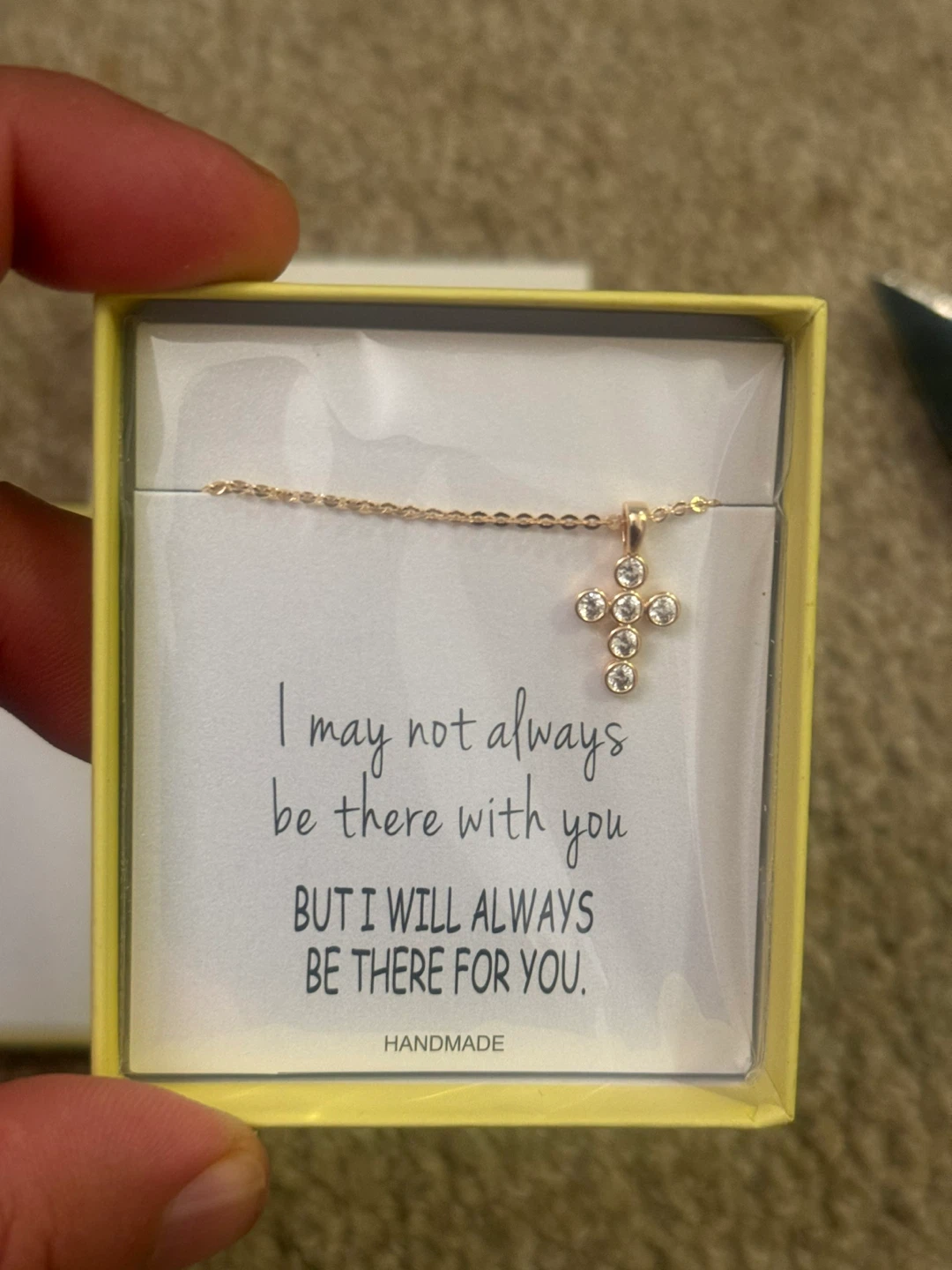 Cross Necklace 14 k gold jewelry gift - photo 3